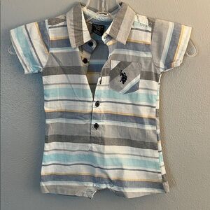 U.S. Polo Assn. Multicolor Striped Button Down Shirt